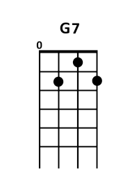 draw 2 - G 7 Chord